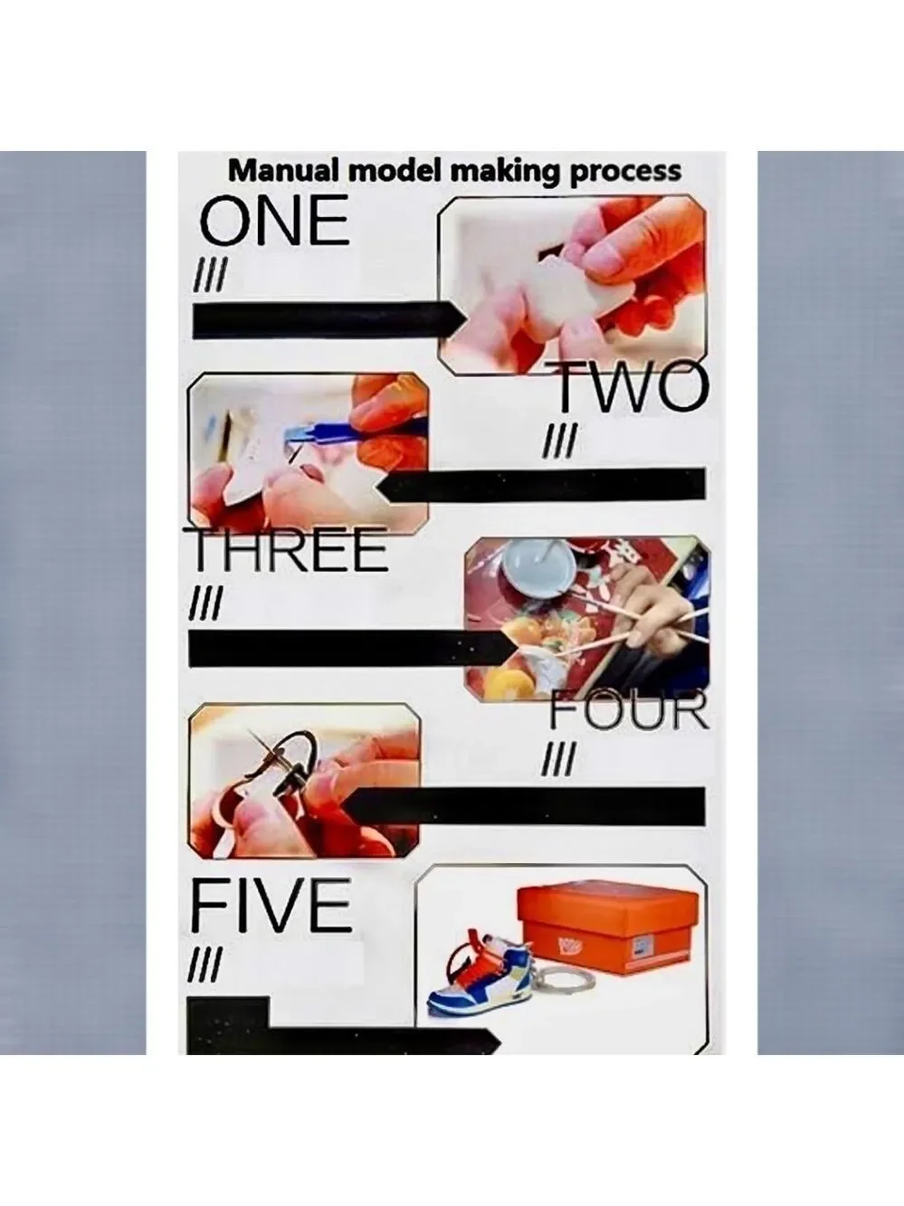 3D Mini Sneaker & Basketball Collectors Edition Keychain with 3D Shoebox
